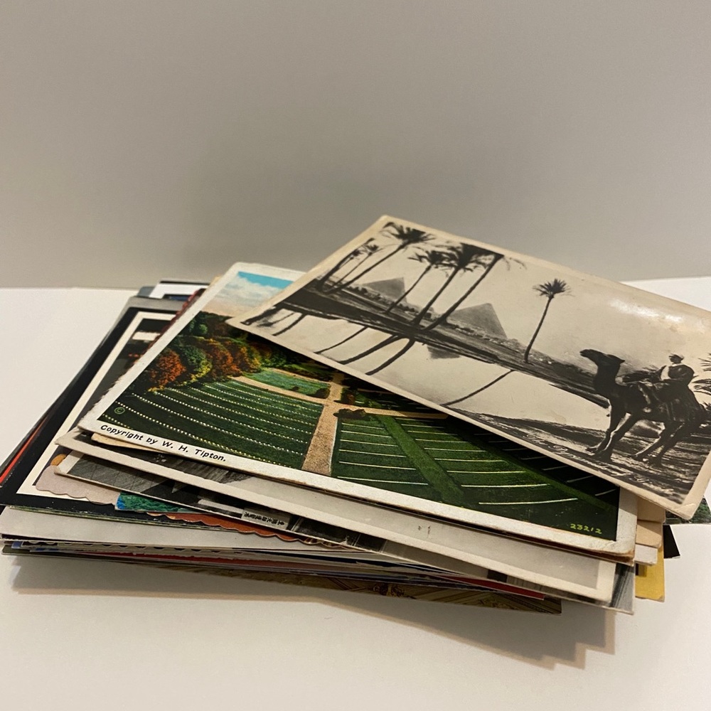 Lot of 100 Blank Postcards